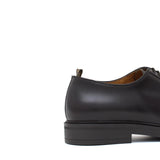 Derby liscio in vitello spazzolato testa di moro con fondo in gomma 403RCALTM 1037 ROSSI 