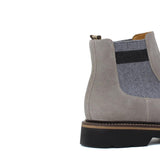 Beatles in camoscio color roccia e fondo in gomma leggera 9154CTPHSC 392 ROSSI 