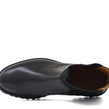 Stivaletto modello beatles in vitello spazzolato semilucido nero con fondo in gomma leggera 457PCALNE 177 ROSSI 