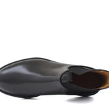 Stivaletto modello beatles in vitello spazzolato semilucido nero con fondo in gomma leggera 1281PCANER 1116 ROSSI 