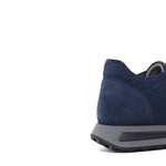 Sneaker  in camoscio traforato colore navy e fondo in gomma 1010FLZAGIO 1103 ROSSI 