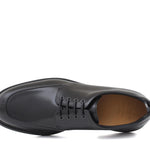 Derby in vitello spazzolato nero con fondo in gomma leggera 1203GCALN 386 ROSSI 