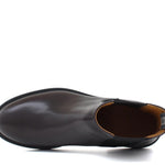 Beatles donna in vitello spazzolato bordò con fondo in gomma leggera D220PCALBOR 8 ROSSI 