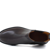 Beatles donna in vitello spazzolato bordò con fondo in gomma leggera D220PCALBOR 8 ROSSI 