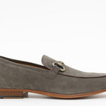 Mocassino con accessorio in camoscio sabbia e fondo in cuoio cucito 8714SILVBIS 1052 ROSSI 