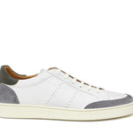 Sneaker in vitello anticato off white con inserti in camoscio e fondo in gomma 1051CODIXOFFFM 217 ROSSI 