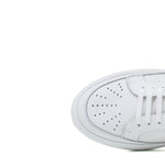 Sneaker in vitello bottalato color bianco e fondo in gomma leggera 643VBOFFW 958 ROSSI 