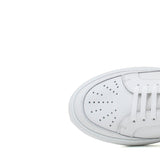 Sneaker in vitello bottalato color bianco e fondo in gomma leggera 643VBOFFW 958 ROSSI 