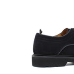 Derby in suede blu con fondo in gomma leggera 1279CHSSBLU 192 ROSSI 