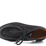 Polacchino modello ingegnere in camoscio anticato antracite con fondo roccia leggero 1253PCHSCAR 28 ROSSI 