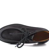 Polacchino modello ingegnere in camoscio anticato antracite con fondo roccia leggero 1253PCHSCAR 28 ROSSI 