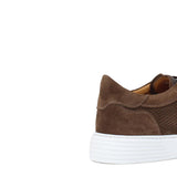 Sneaker in camoscio traforato color marrone e fondo in gomma leggera 326FMUST 59 ROSSI 