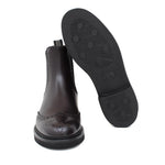 Beatles donna stile inglese in vitello spazzolato bordo' e fondo in gomma leggera D217PCBOR 22 ROSSI 