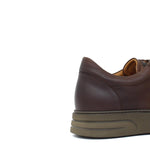 Sneakers in vitello naturale anticato marrone e fondo in gomma leggera 1254VCAS 1115 ROSSI 