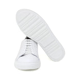 Sneaker in vitello bianco con fondo in gomma leggera 234POFFW 267 ROSSI 