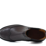 Beatles donna stile inglese in vitello spazzolato bordo' e fondo in gomma leggera D217PCBOR 22 ROSSI 