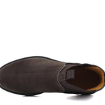 Stivaletto modello beatles in suede testa di moro  con fondo in gomma leggera 1281PCHSMO 173 ROSSI 