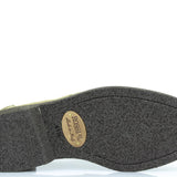 Mocassino in camoscio color paglia con fondo in gomma porosa leggera 8705SALC 57  UN ROSSI 