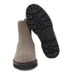 Beatles donna in camoscio color sabbia  con fondo in gomma leggera D213PHSBIS 30 ROSSI 