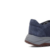 Sneaker  in camoscio traforato colore navy e fondo leggero Vibram 1010FLTZ 1102 ROSSI 