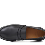 College stile inglese in vitello a pieno fiore nero con fondo cuoio cucito blake 5316CSN 298 ROSSI 