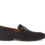 Mocassino con accessorio lavorazione sacchetto intero in camoscio t. moro e fondo cuoio con inserto cucito 8690CFPE 1041 ROSSI 