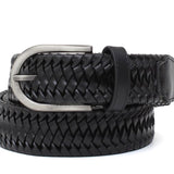 Cinta h 35 intreccio elasticizzato nero con fibbia canna di fucile satinato F0311CF5H5NE 106 ROSSI 