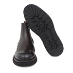 Beatles in pellame bufalo testa di moro sfumato con fondo in gomma leggera 1207PRTM 377 ROSSI 