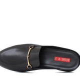 Sabout in nappa nero con fondo in cuoio antiscivolo 7829NAPNE 1138 ROSSI 