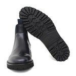 Stivaletto modello beatles in vitello spazzolato semilucido blu con fondo in gomma leggera 457PCALB 974 ROSSI 