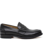 College stile inglese in vitello spazzolato nero con fondo cuoio antiscivolo cucito blake 5940ABNER 227 ROSSI 