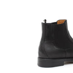 Stivaletto beatles in nabuk anticato nero con fondo in gomma 8304TBANNE 388 ROSSI 