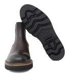 Stivaletto beatles in vitello anticato testa di moro e fondo in gomma leggera 9154CTPBOSTM 1039 ROSSI 