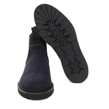Stivaletto modello beatles in suede blu  con fondo in gomma leggera 1281PCHBLU 1140 ROSSI 