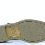 Doppia fibbia in camoscio taupe chiaro con fondo in gomma porosa leggera cucita 7728CFTAUP 34 ROSSI 
