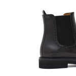 Beatles donna stile inglese in vitello spazzolato bordo' e fondo in gomma leggera D217PCBOR 22 ROSSI 