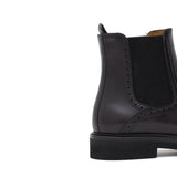 Beatles donna stile inglese in vitello spazzolato bordo' e fondo in gomma leggera D217PCBOR 22 ROSSI 