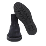 Beatles in camoscio color  blu e fondo in gomma leggera 9154CTPHSSBLU 204 ROSSI 