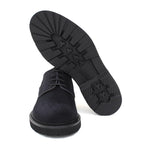 Derby in suede blu con fondo in gomma leggera 1279CHSSBLU 192 ROSSI 