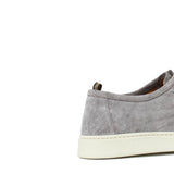 Sneaker modello ingegnere in camoscio lavato color roccia e fondo in gomma 1052TCLO 242  UN ROSSI 