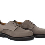 Derby in suede color sabbia  con fondo in gomma leggera 1279CHSBIS 299 ROSSI 
