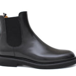 Beatles donna in vitello spazzolato nero con fondo in gomma leggera D220PCNER 23 ROSSI 