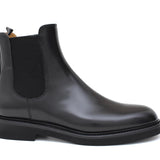 Beatles donna in vitello spazzolato nero con fondo in gomma leggera D220PCNER 23 ROSSI 