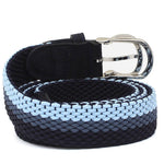 Cintura elasticizzata con fibbia h 35 nikel in tricolore F0305NKNAB 63 ROSSI 