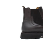 Beatles in pellame bufalo testa di moro sfumato con fondo in gomma leggera 1207PRTM 377 ROSSI 