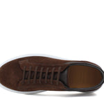 Sneaker in camoscio traforato color ciocolat e fondo in gomma leggera 326COCFLO 1096 ROSSI 