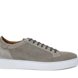 Sneaker in camoscio traforato color roccia e fondo in gomma leggera 326FROCC 170 ROSSI 