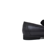 Mocassino con accessorio in bufalo colore blu scuro e fondo in gomma leggera 7786SLBFB 171 ROSSI 