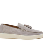 Slip-on con nappine in camoscio taupe e fondo in gomma cucito 622CAFLOTA 163 ROSSI 