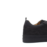 Sneakers in camoscio ingrassato colore carbone con fondo in gomma 872HSCAR 20  UN ROSSI 